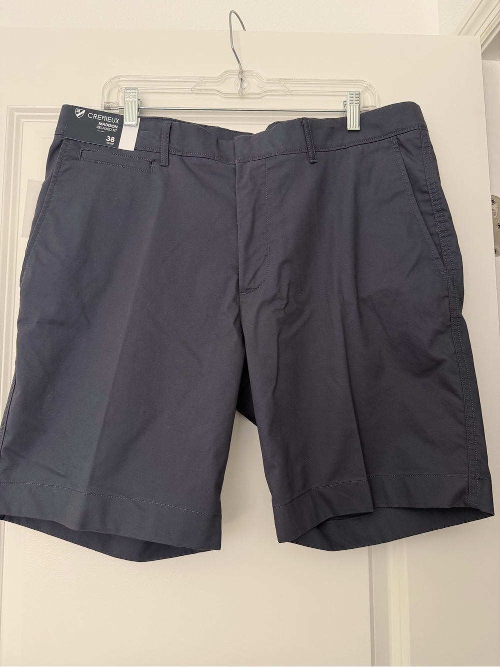 Daniel Cremieux Men's Navy Flat-Front Shorts